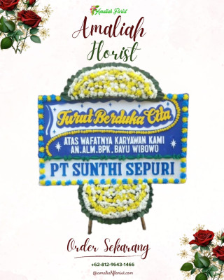 Papan Bunga Duka di Caturtunggal